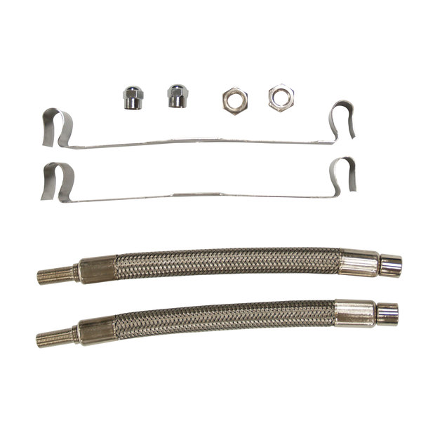 Wheel Masters Wheel Masters 8009 Hose Extenders For 16"-19.5" Wheel Liners & Covers - 2 Hose Kit, Hand Hole Mount 8009